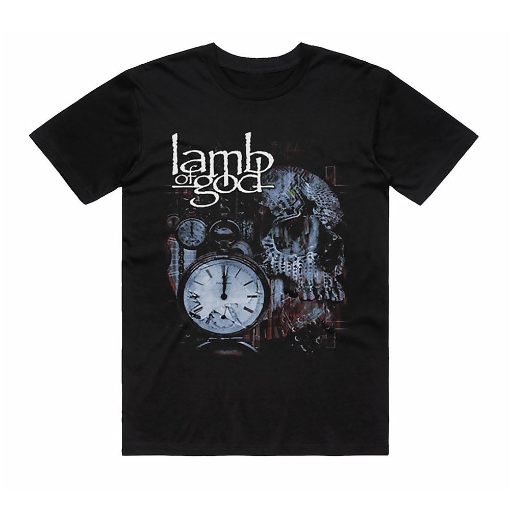 Lamb of God - Circuitry Skull - Black T-shirt