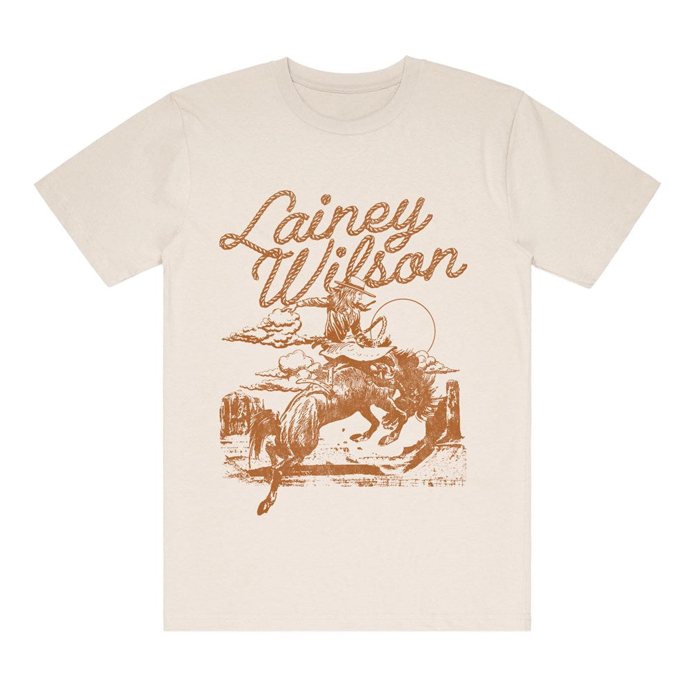 Lainey Wilson - Cowgirl - Natural T-shirt