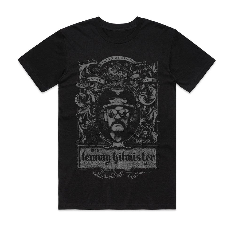 Lemmy Crest T-Shirt – Black
