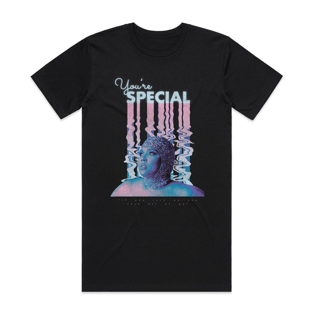 Lizzo Special Drips Tall T-Shirt – Black