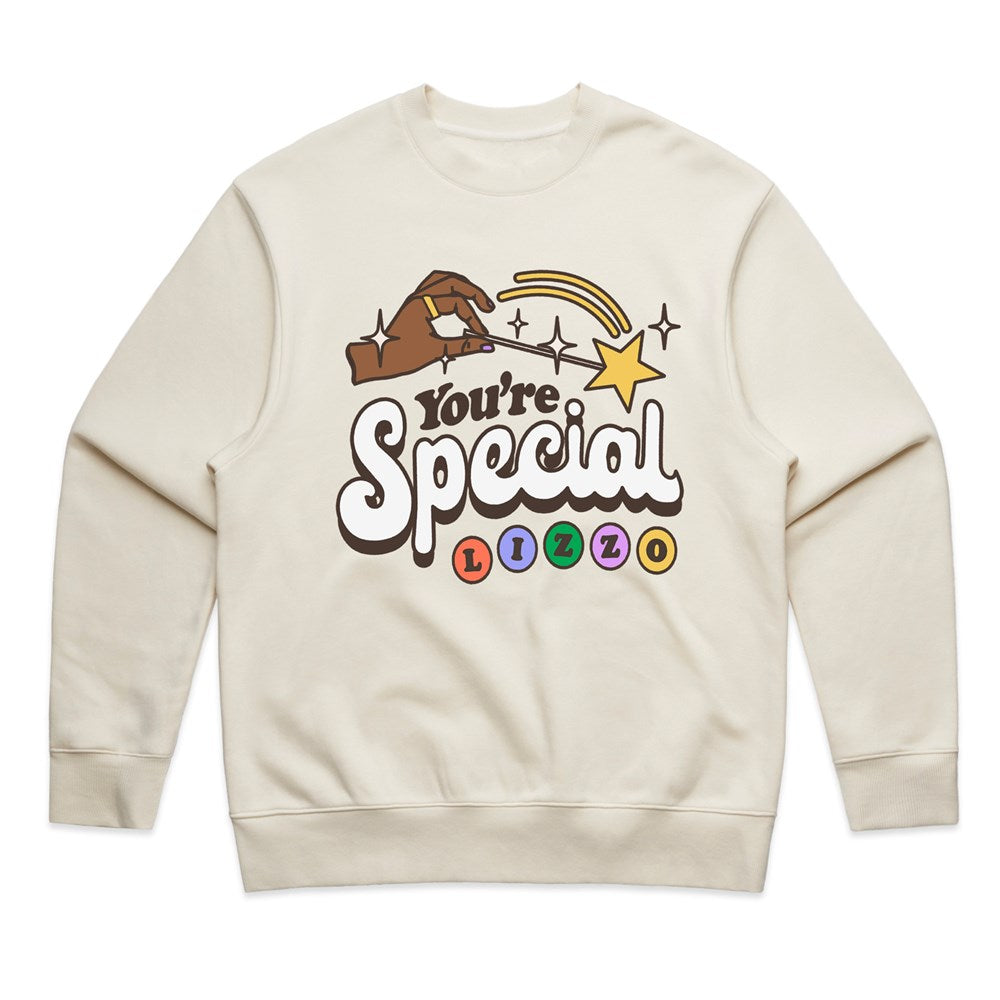 Lizzo - Special Wand - Ecru Crewneck