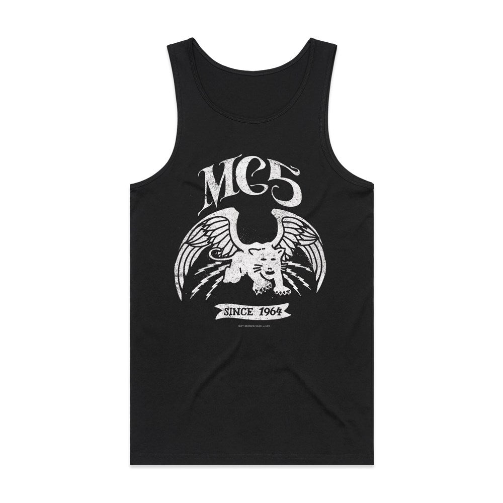 MC5 Panther Logo Tank Top – Black