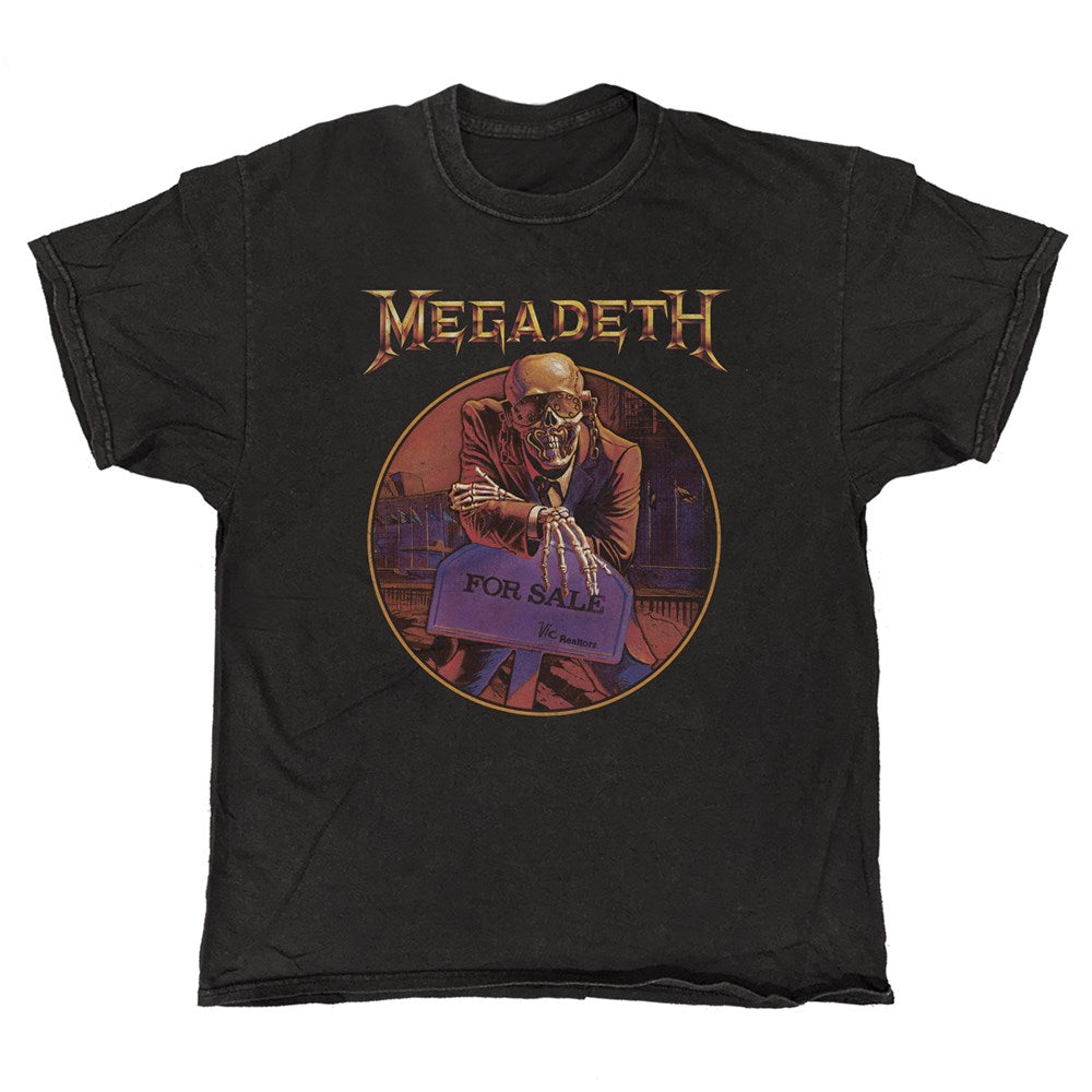 Megadeth - For Sale - Black Vintage T-shirt