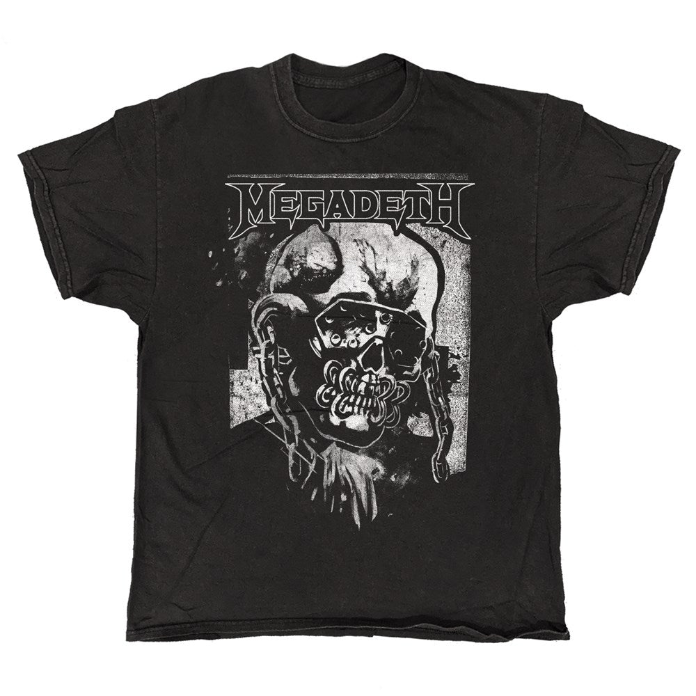 Megadeth Hi-Con Vic T-Shirt – Black Vintage