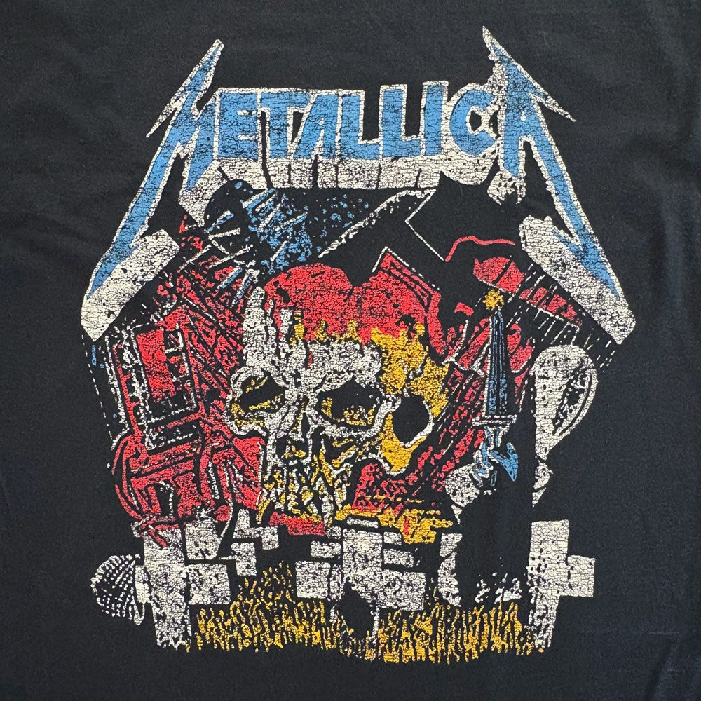 Metallica - First 4 Medley - Black Vintage T-shirt