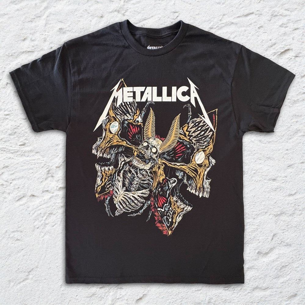 Metallica - 20 Moths - Black T-shirt