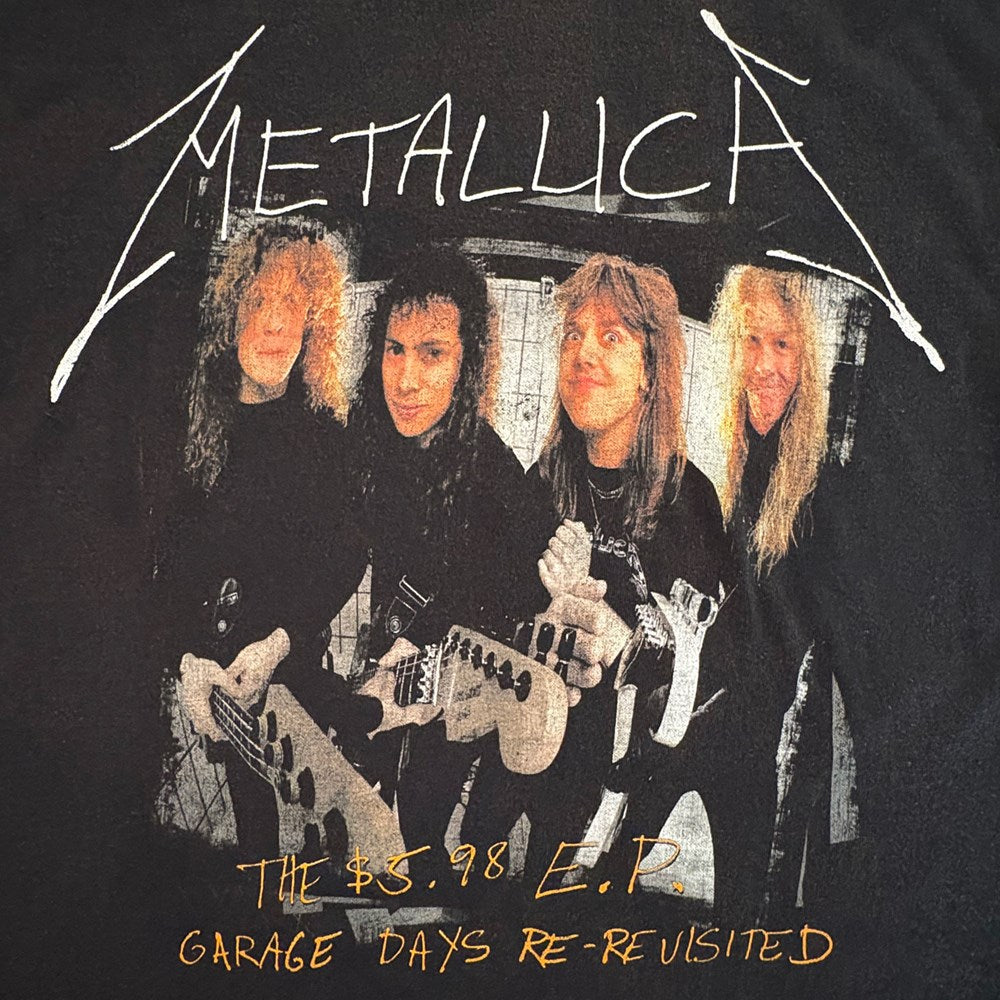 Metallica Garage Days Re-Re-Visit T-Shirt – Black Vintage