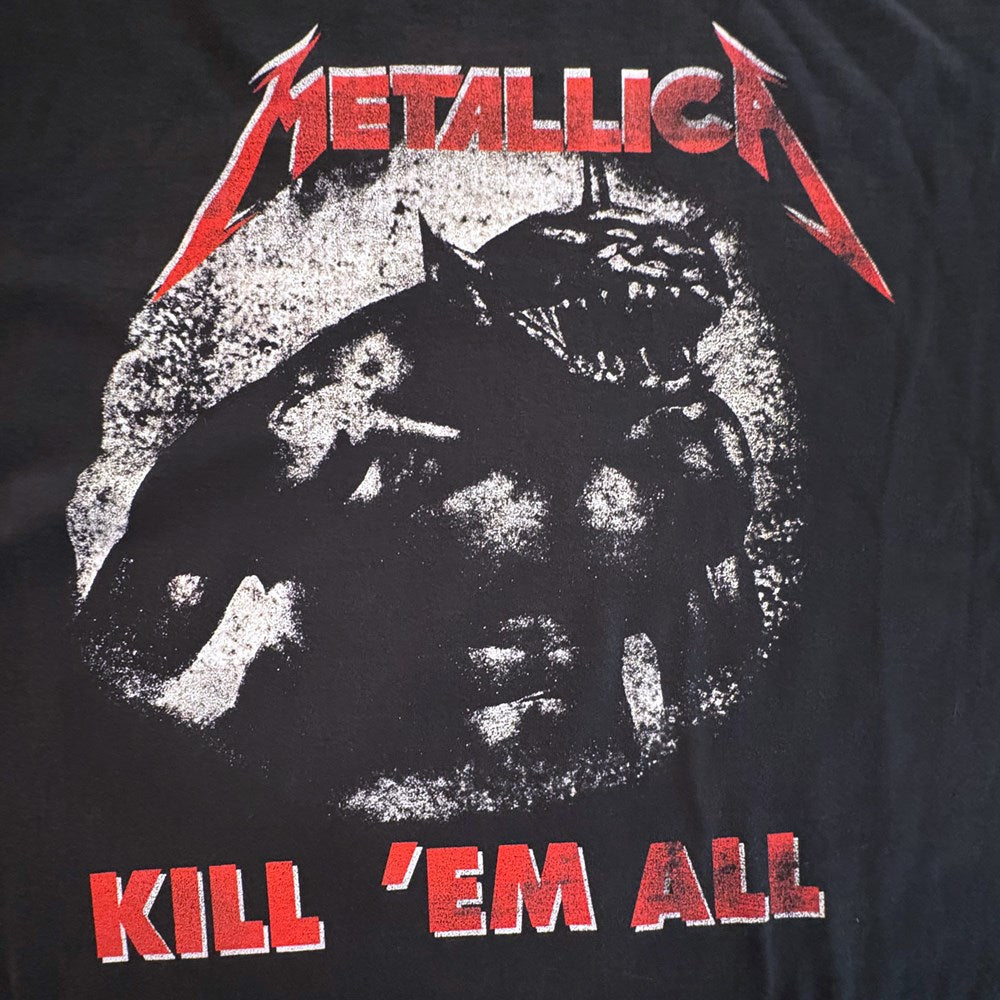 Metallica Kill ’Em All Monster T-Shirt – Black Vintage