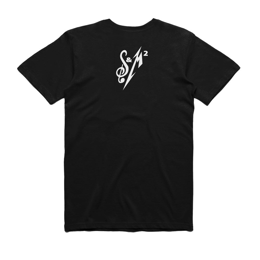 Metallica - S&M2 Skull Tuxedo - Black T-shirt