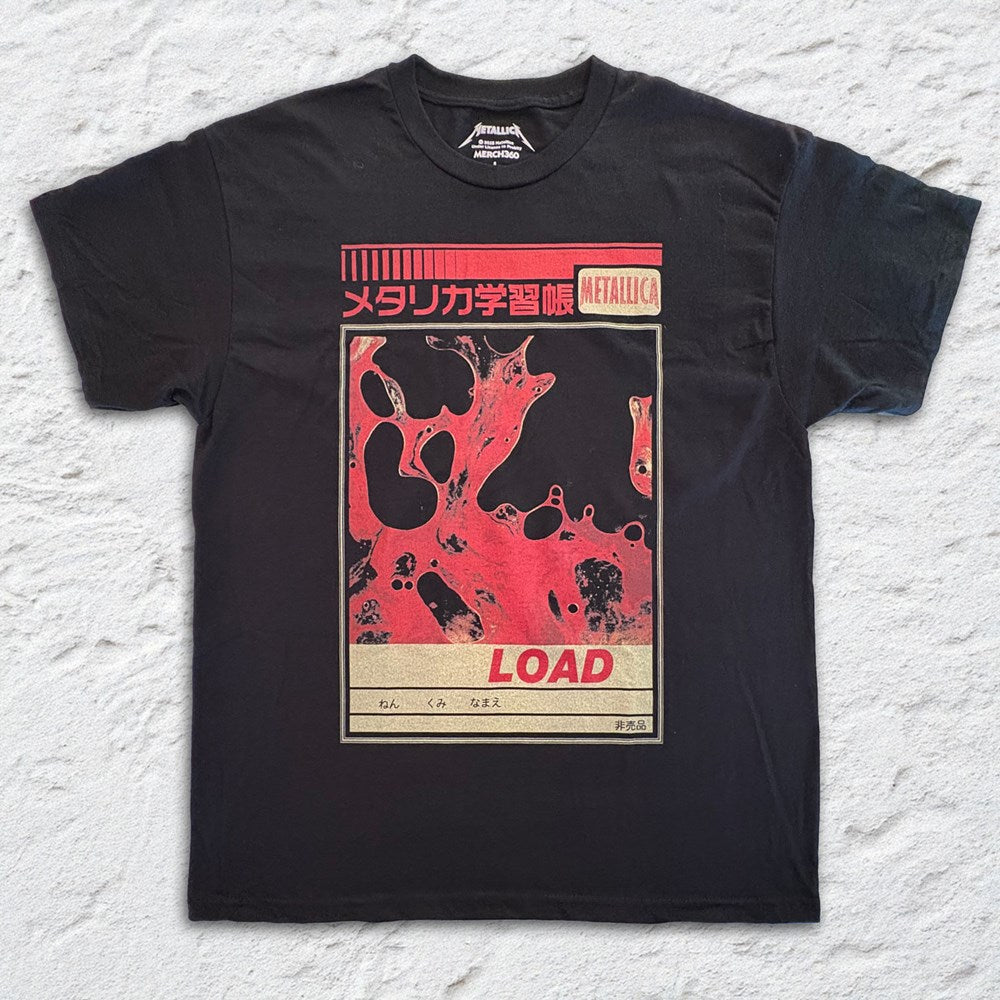 Metallica Load Japan T-Shirt – Black