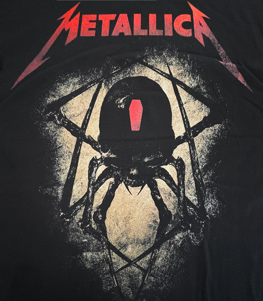 Metallica - Spider - Black T-shirt