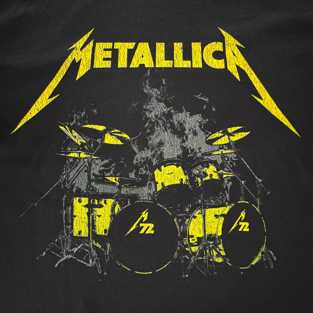 Metallica M72 Ulrich Drums T-Shirt – Black