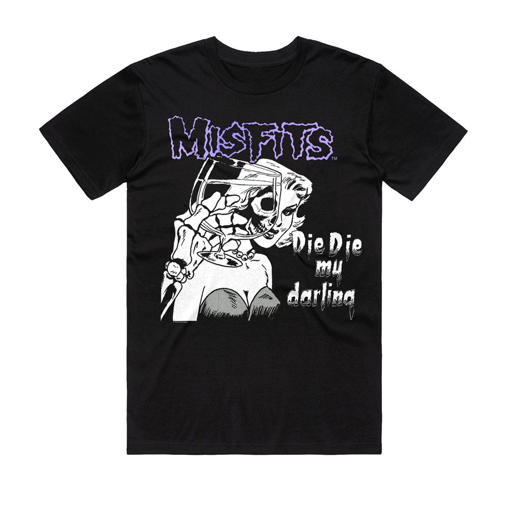 Misfits Die Die My Darling T-Shirt – Black
