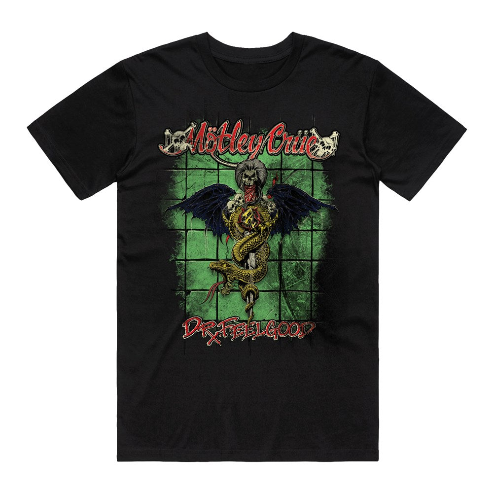 Motley Crue Dr. Feelgood Album T-Shirt – Black