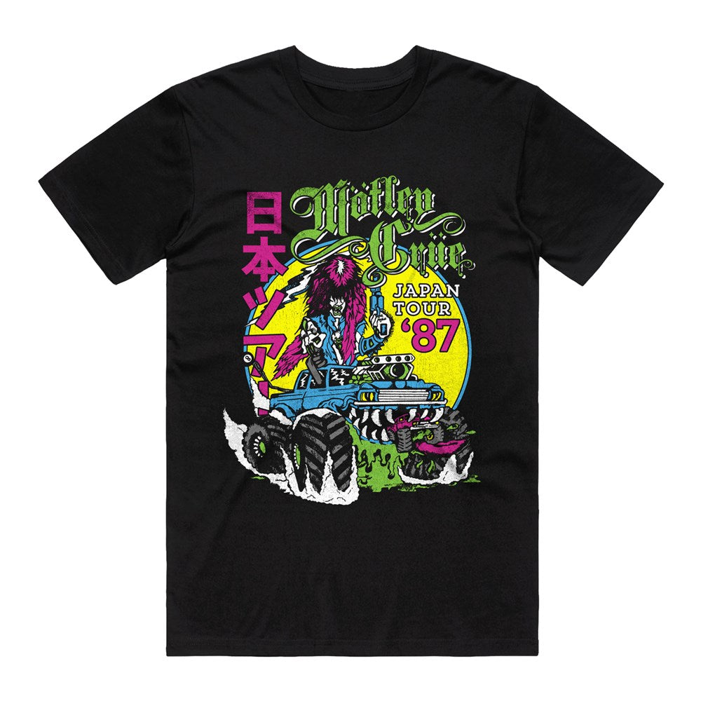 Motley Crue Monster Truck T-Shirt – Black