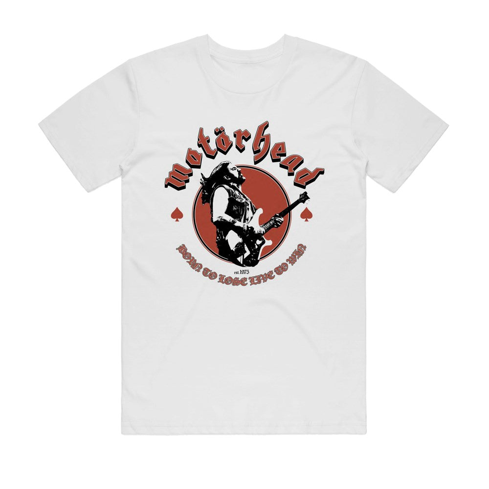 Motorhead Born To Lose 1975 T-Shirt – White