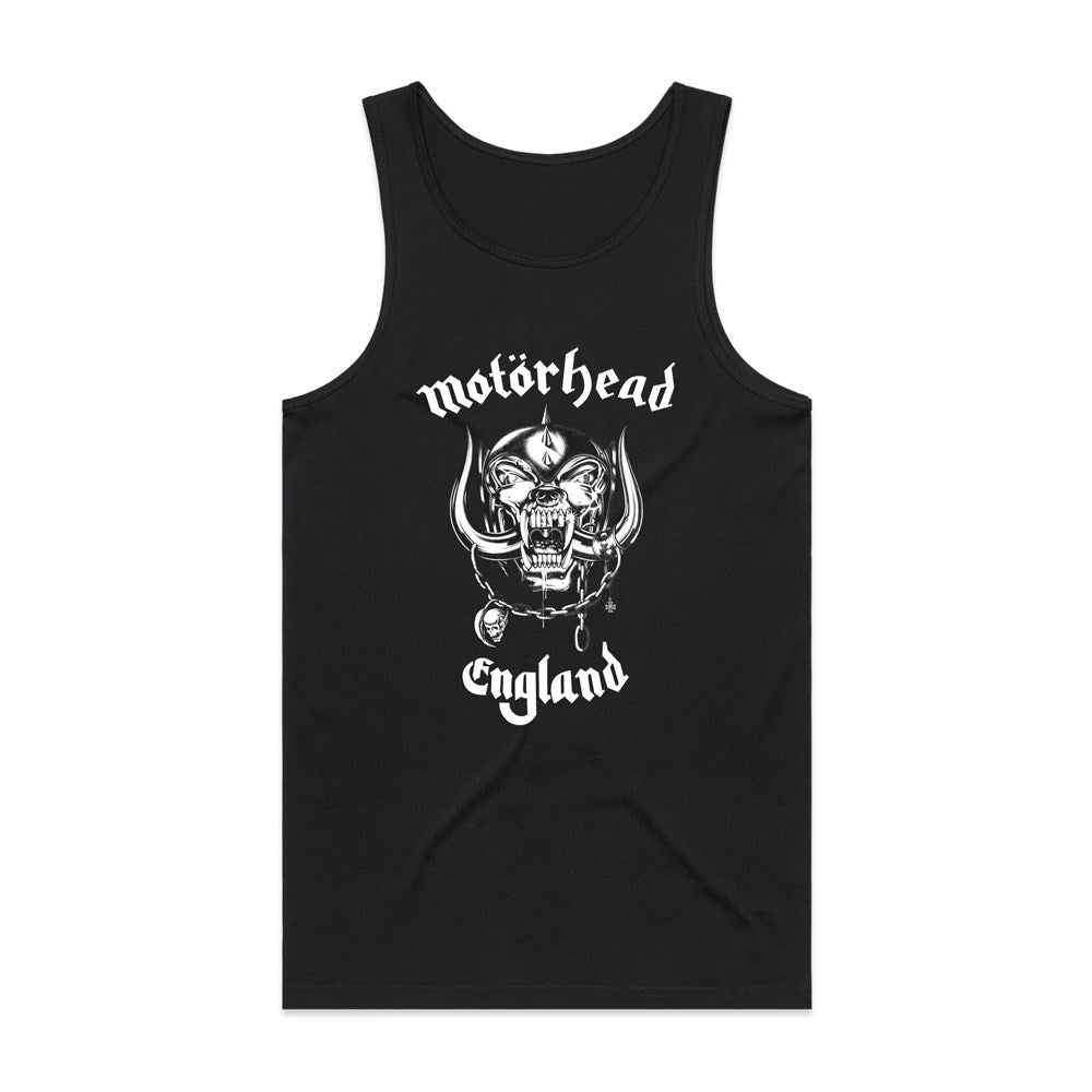 Motorhead England War Pig Tank Top – Black