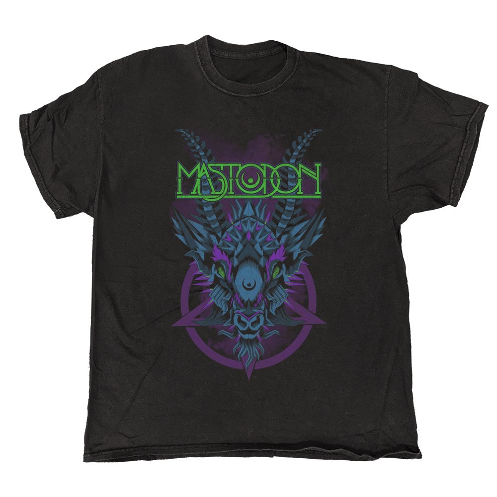 Mastodon Geodemon T-Shirt – Black Vintage