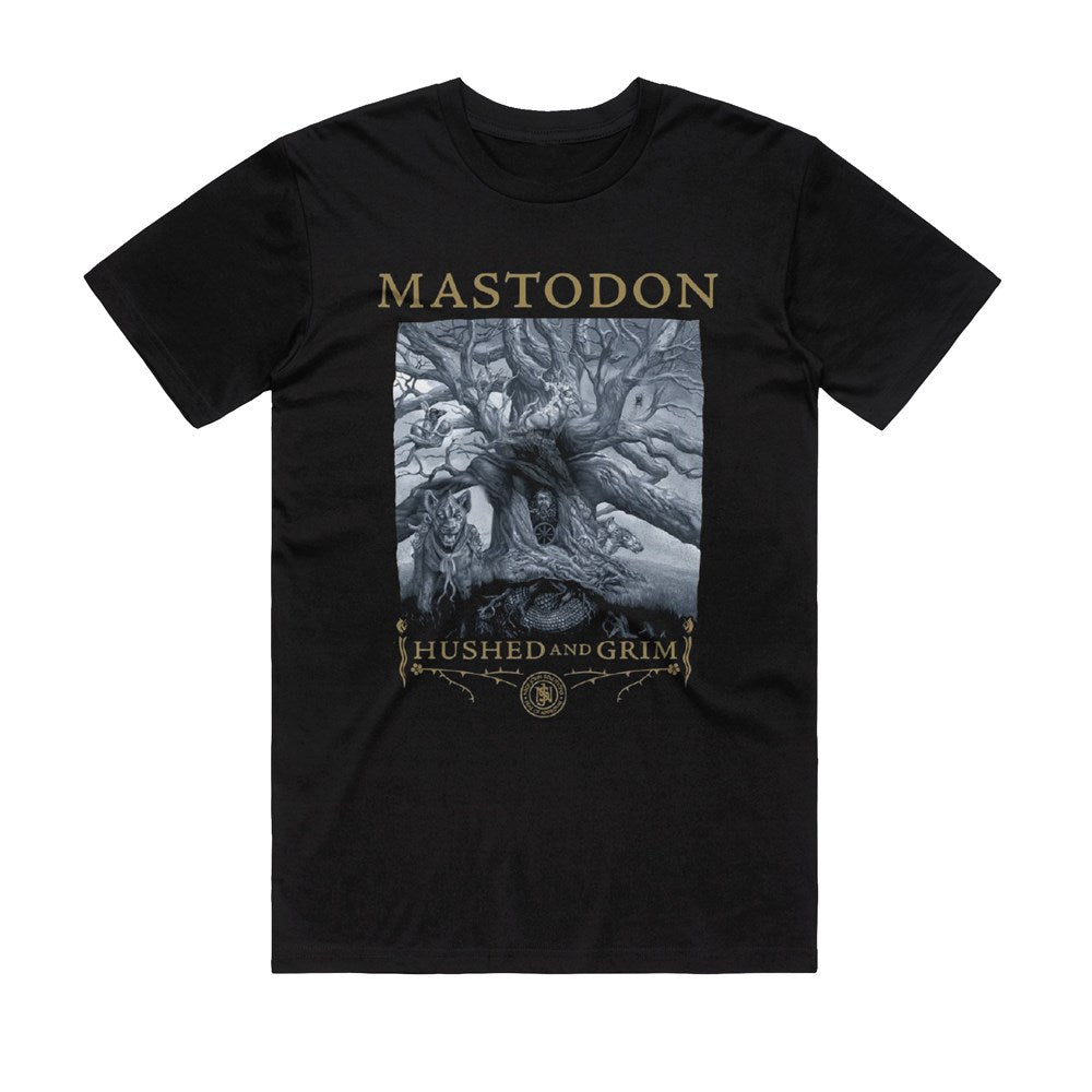 Mastodon Hushed & Grim Album T-Shirt – Black