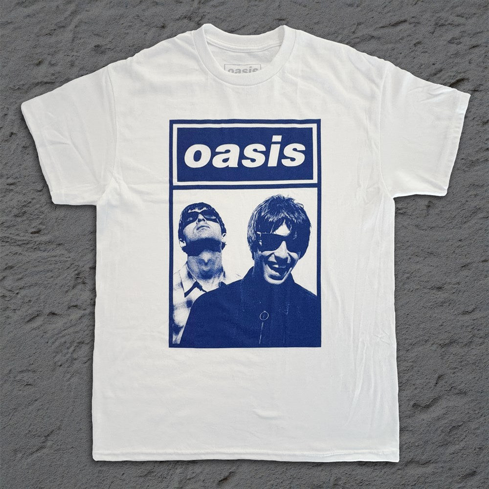 Oasis - Laughs - White T-shirt