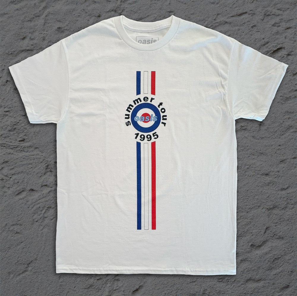 Oasis - Summer Tour 1995 - White T-shirt