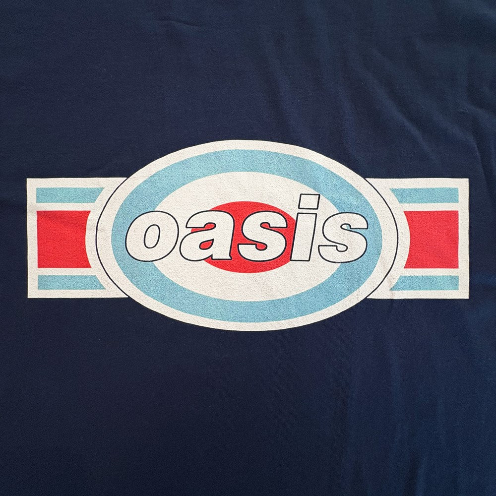 Oasis Zoom Logo T-Shirt – Navy