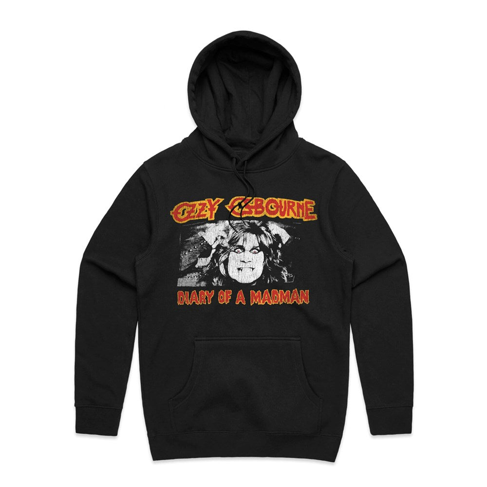 Ozzy Osbourne Diary of a Madman Hoodie – Black