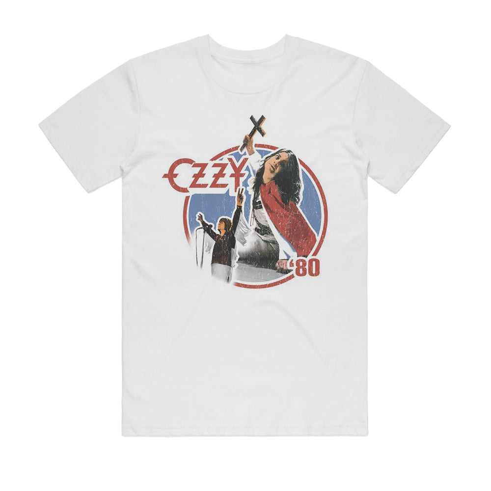 Ozzy Osbourne Blizzard of Ozz 1980 T-Shirt – White