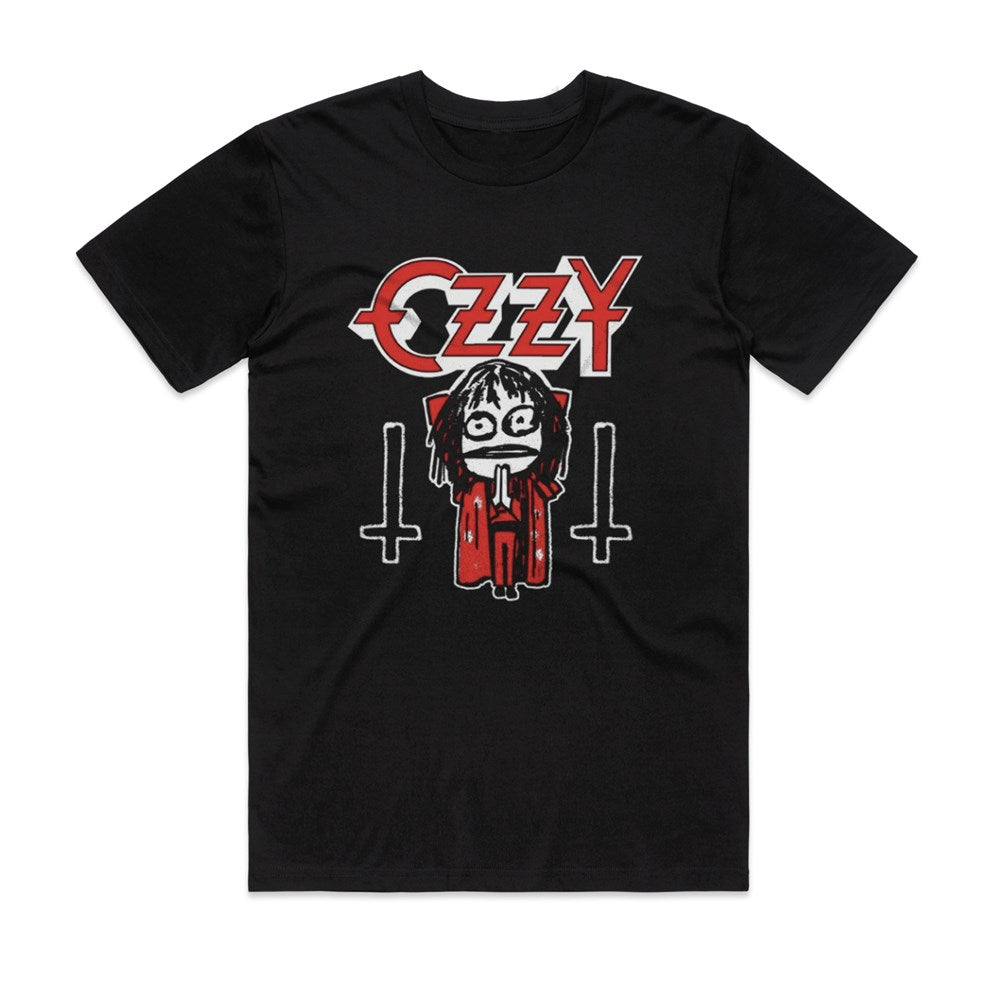 Ozzy Osbourne Lil Man Visual T-Shirt – Black