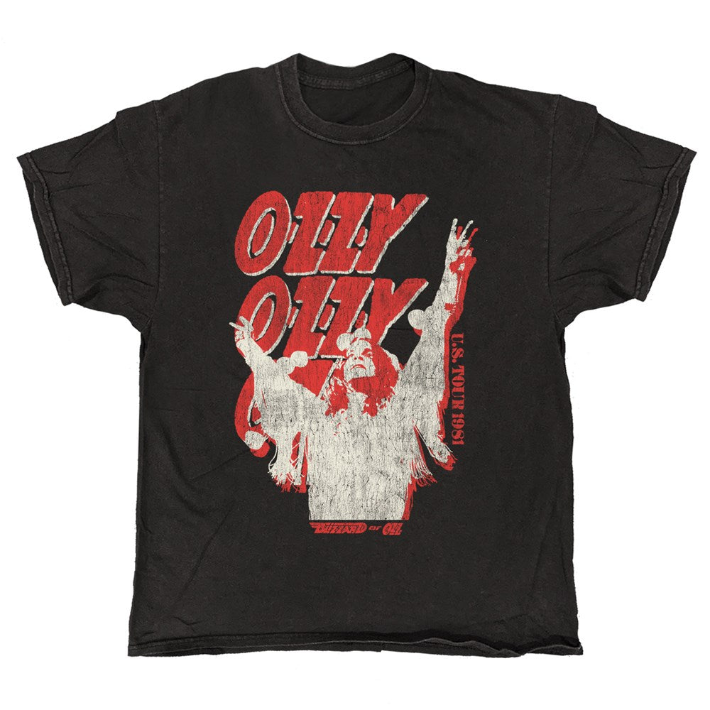Ozzy Osbourne - US Tour '1981 - Black Vintage T-shirt