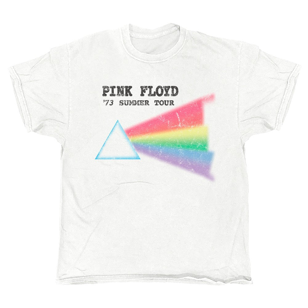 Pink Floyd - '73 Summer Tour - White Vintage T-shirt