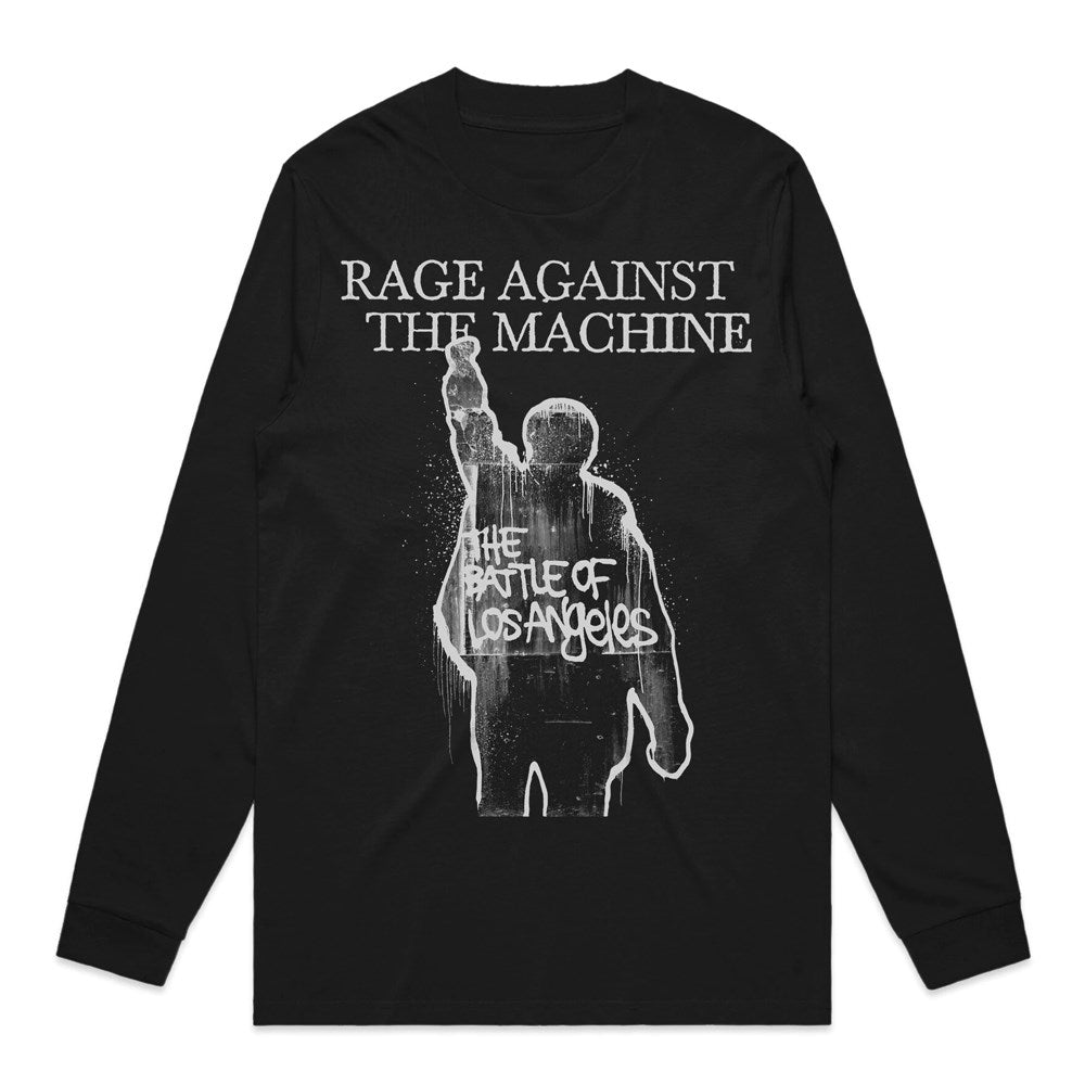 Rage Against The Machine Battle of LA Longsleeve – Black