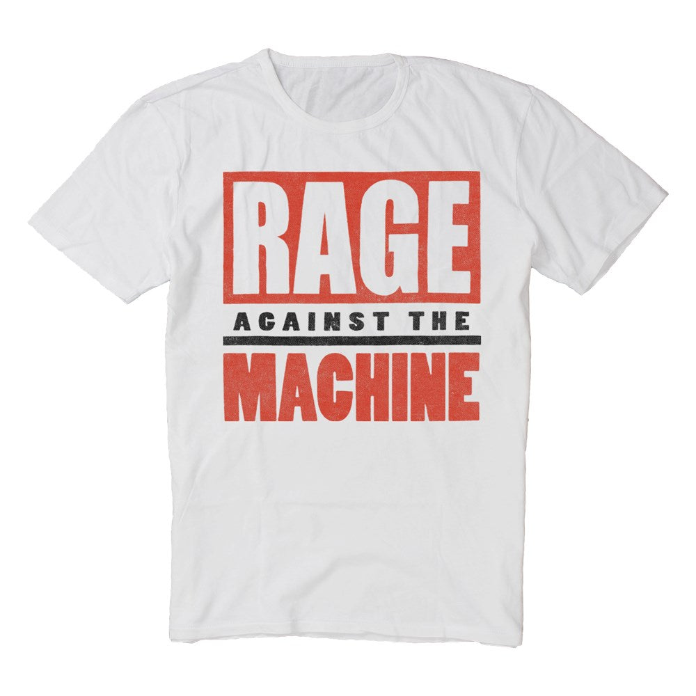 Rage Against The Machine 60's Election T-Shirt – White Vintage