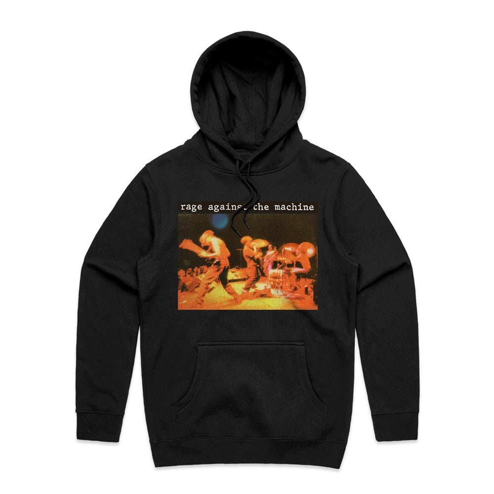 Rage Against The Machine Live Anger Photo Hoodie – Black