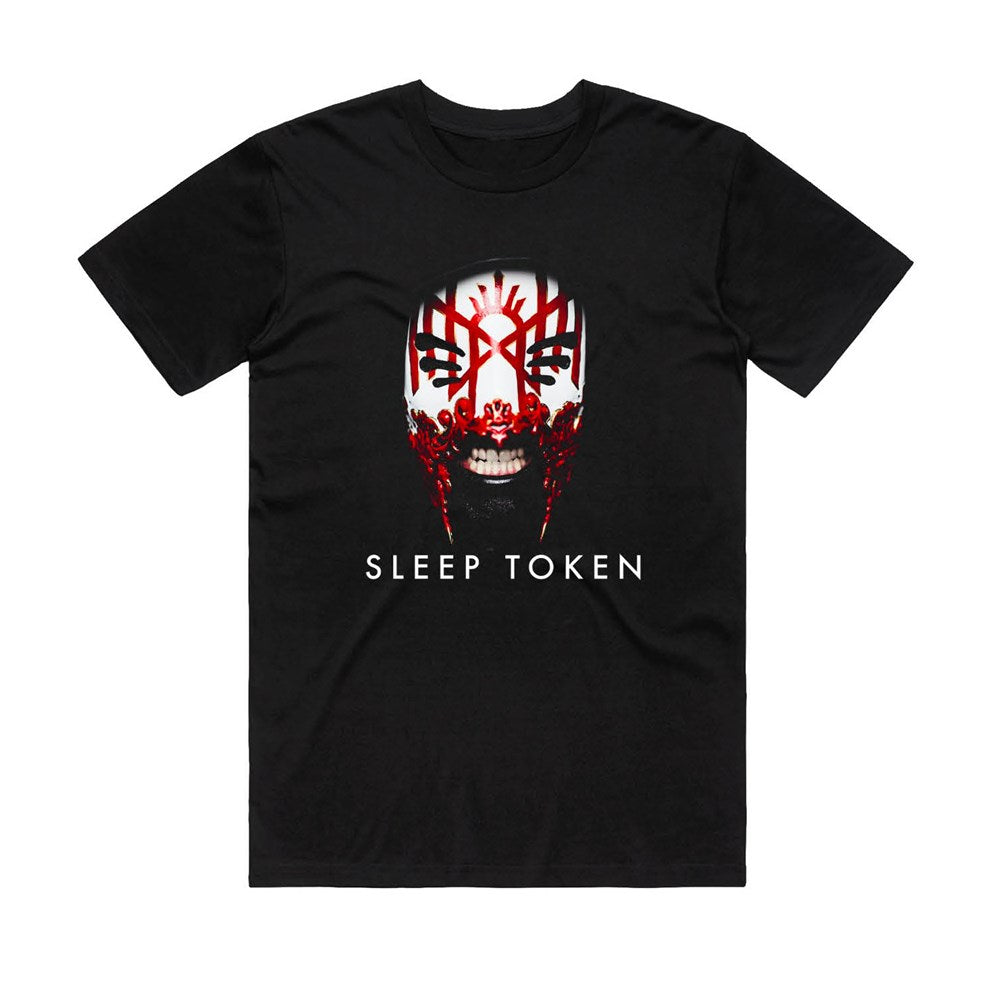 Sleep Token Aford Mask T-Shirt – Black