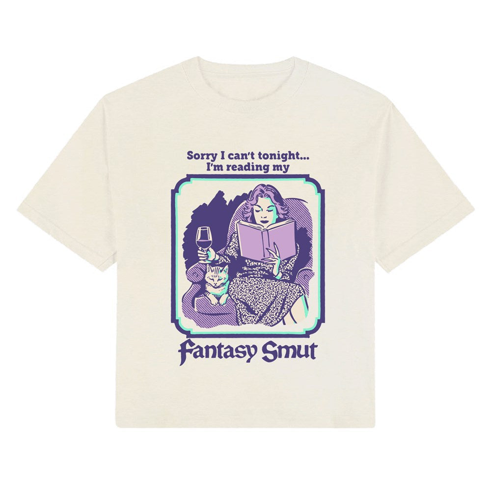 Steven Rhodes Fantasy Smut Crop Top – Womens Cream