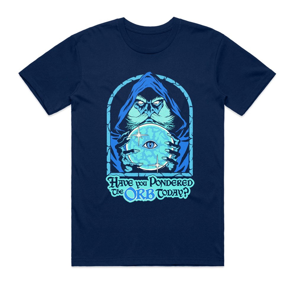 Steven Rhodes The Orb T-Shirt – Navy