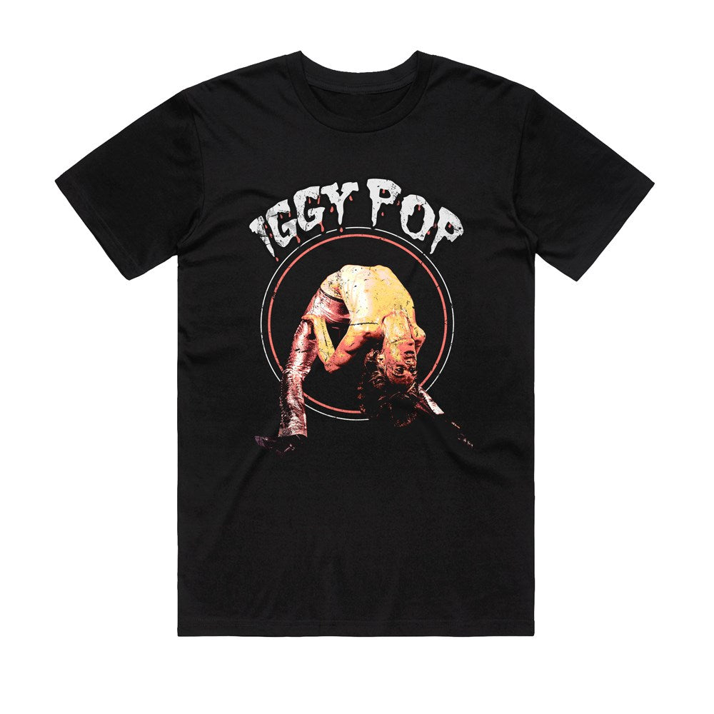 The Stooges Back Bend London 1972 T-Shirt – Black