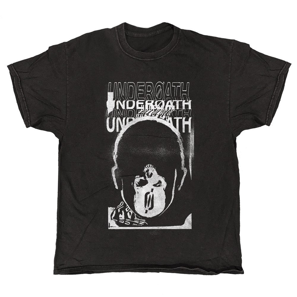 Underoath - Mask - Black Vintage T-shirt