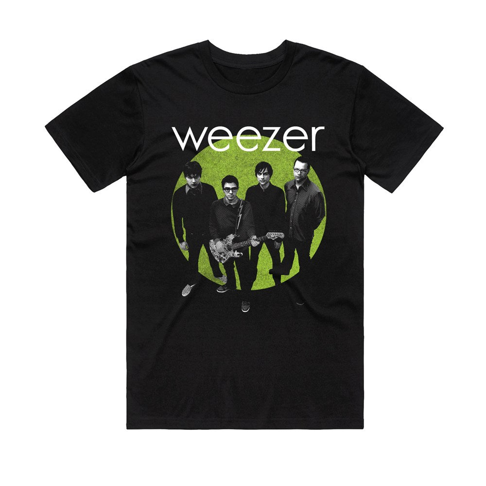 Weezer Halftone Green Album Era T-Shirt – Black