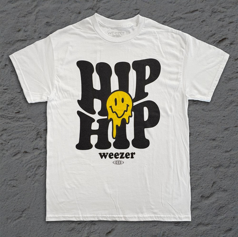 Weezer Hip Hip Blue Album T-Shirt – White