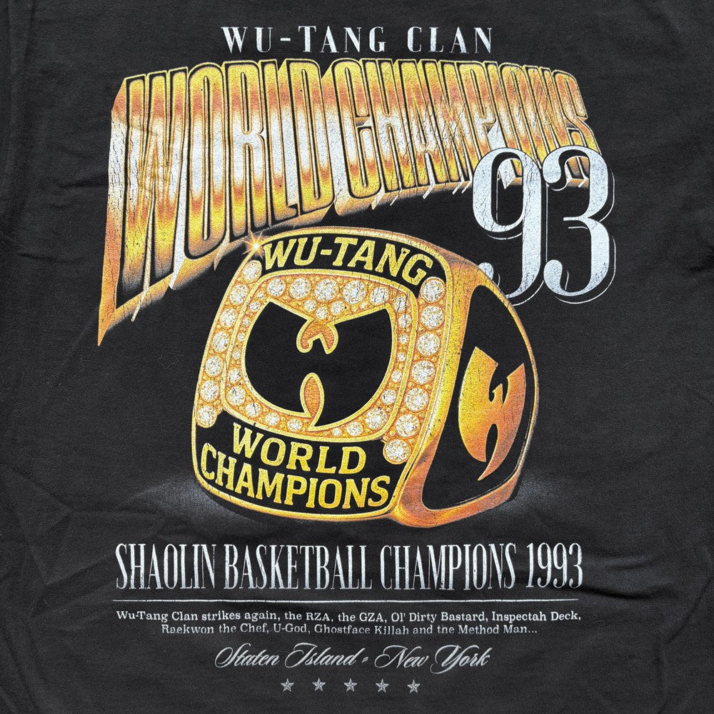 Wu-Tang Clan Champions Ring T-Shirt – Black