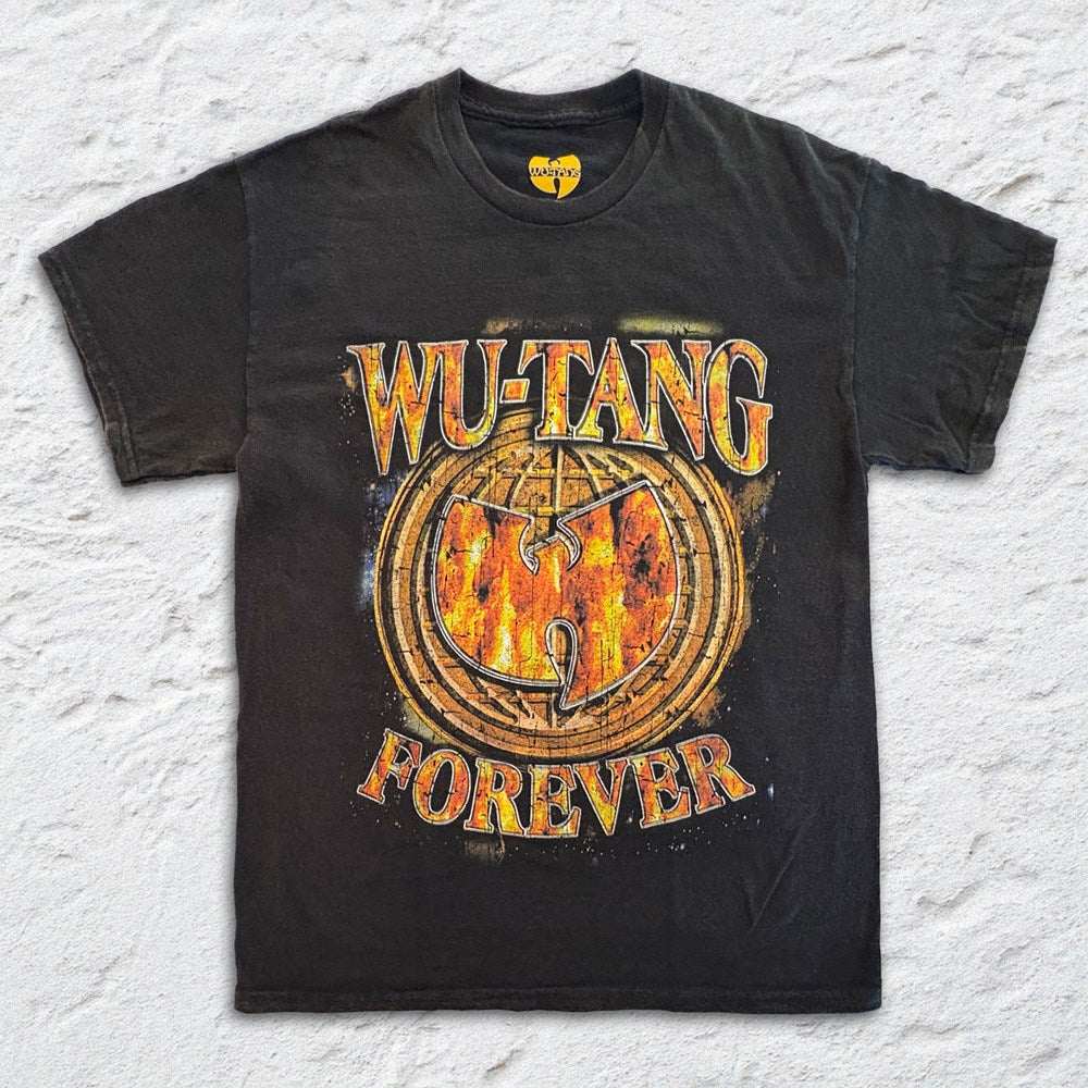 Wu-Tang Clan - Forever Galaxy - Black Vintage T-shirt