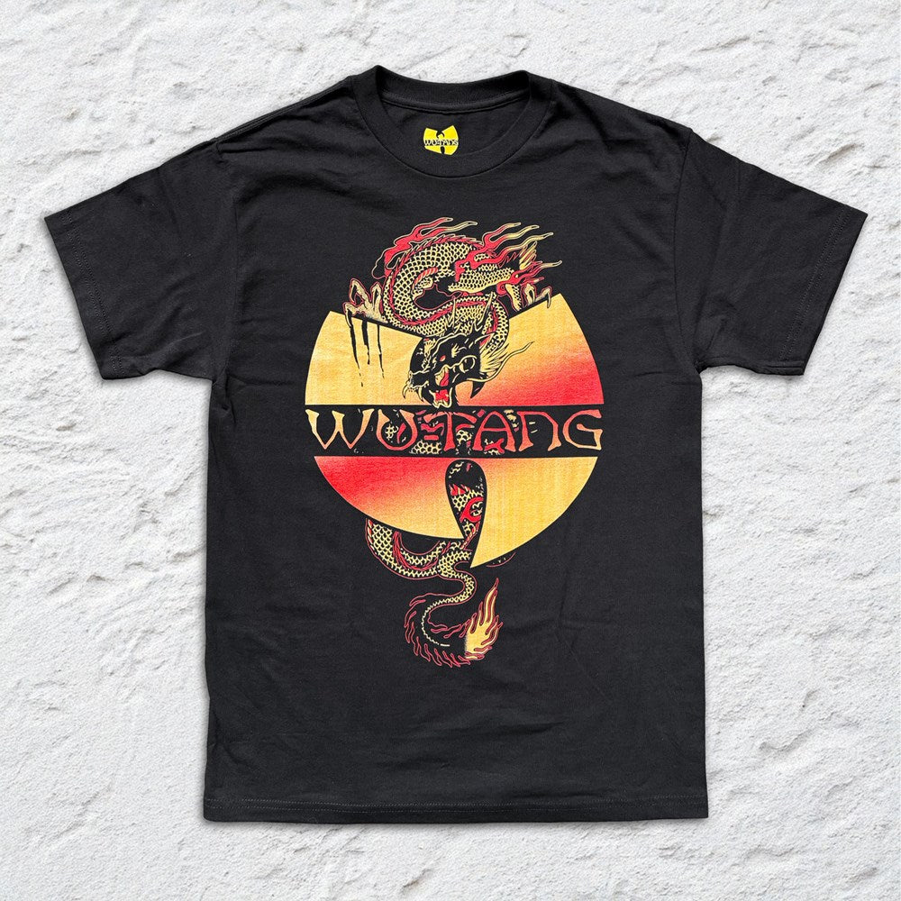 Wu-Tang Clan Golden Dragon T-Shirt – Black