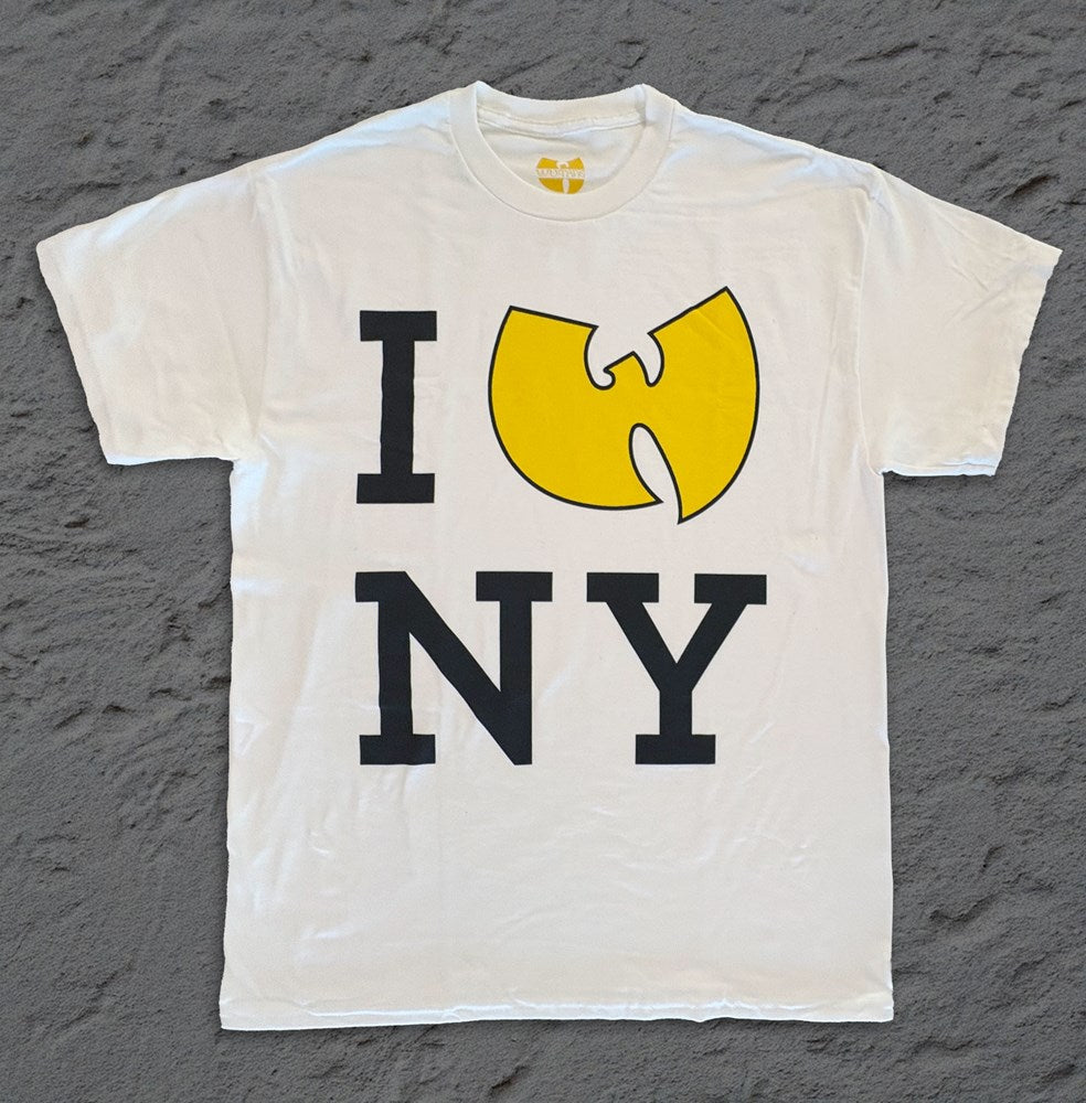 Wu-Tang Clan I Heart NY Fan Identity T-Shirt – White