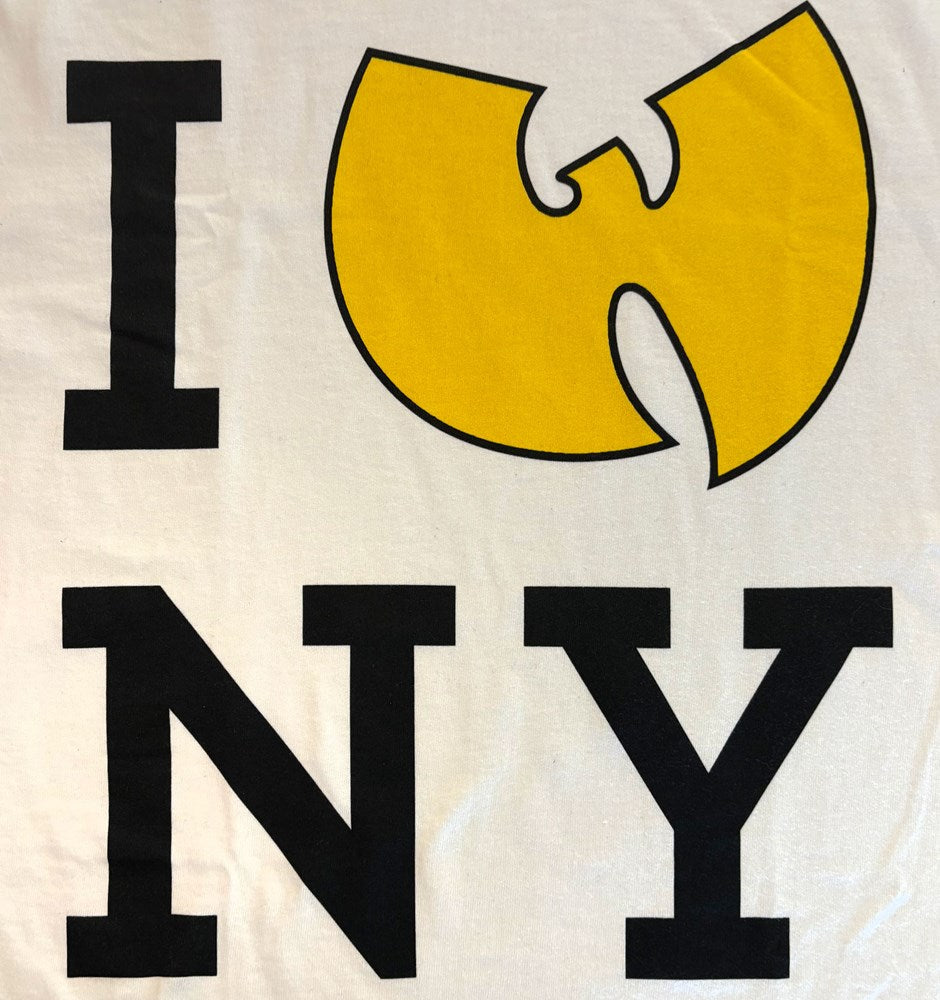 Wu-Tang Clan I Heart NY Fan Identity T-Shirt – White