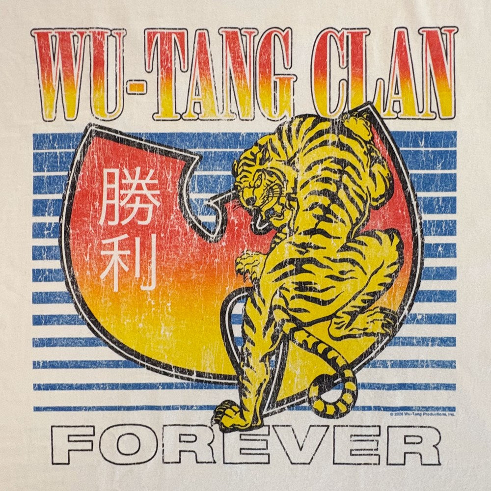 Wu-Tang Clan - Victory Tiger - White Vintage T-shirt