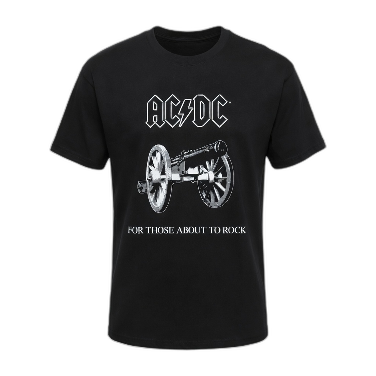 AC/DC About To Rock Statement T-Shirt – Black