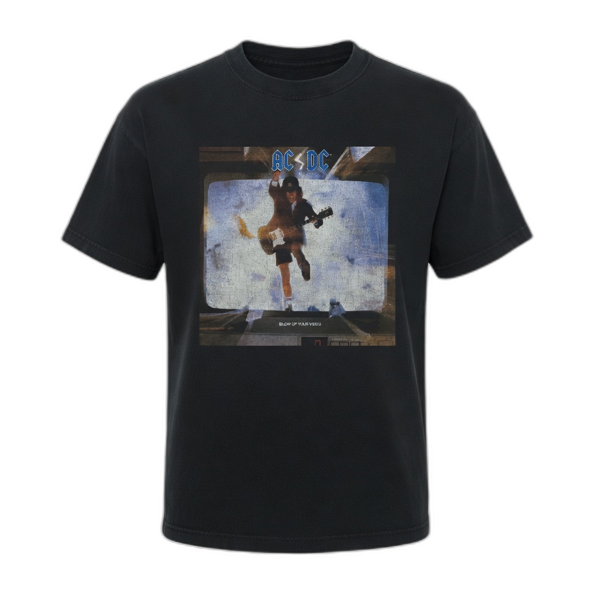 AC/DC Blow Up Your Video Album T-Shirt – Black Vintage