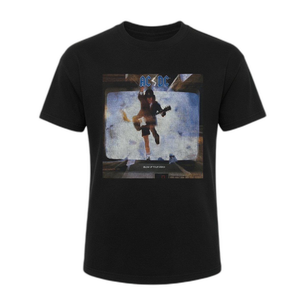 AC/DC Blow Up Your Video Album T-Shirt – Black Vintage